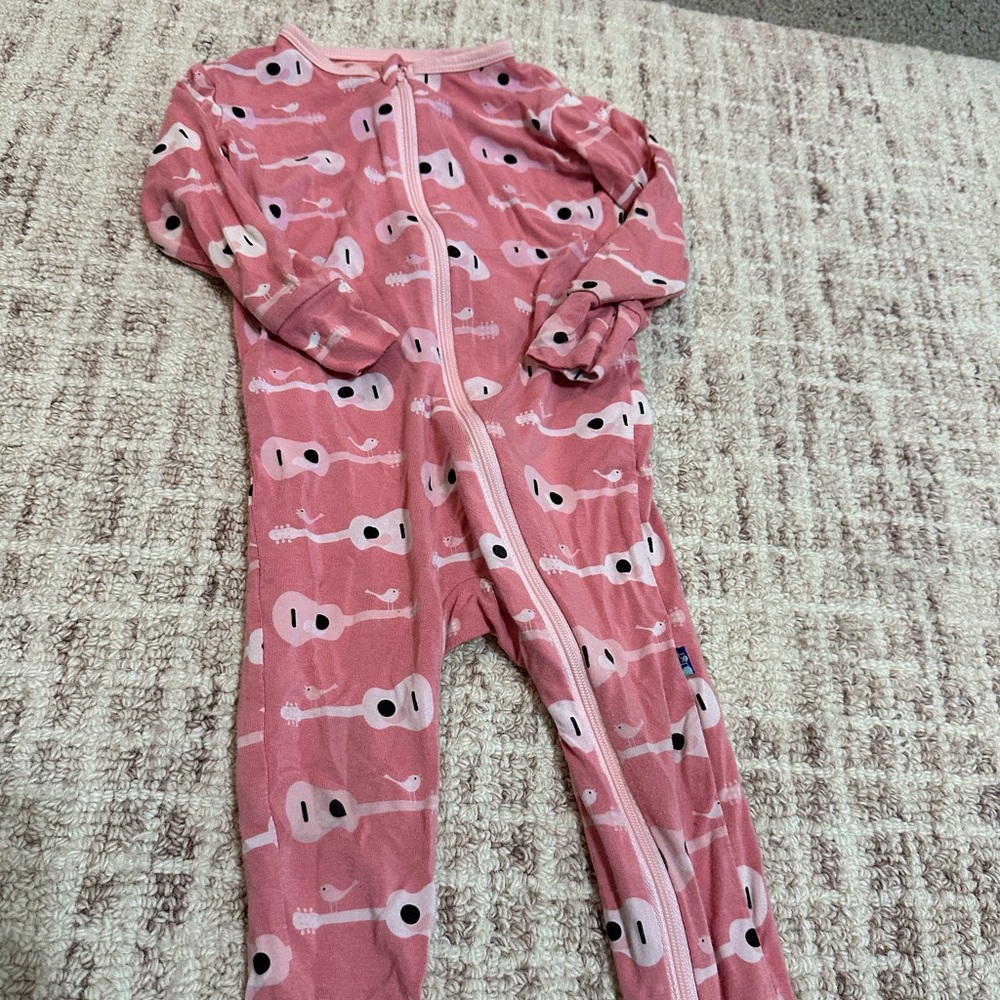 Kickee pants 12 month coveralls. In like new condition
